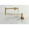 Kingston Brass KS4107DKL Wall Mount Pot Filler, Brushed Brass KS4107DKL - alternate 4